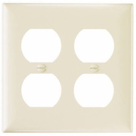 PASS & SEYMOUR Ltalm 2G Dplx Wallplate SP82LAUCC30